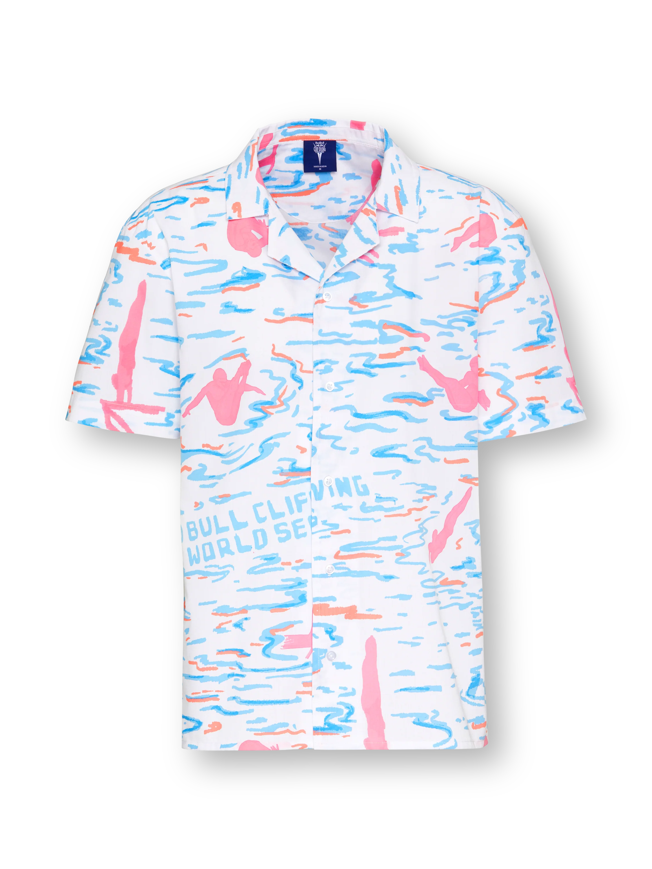 1026-red-bull-cliff-diving-tide-short-sleeve-shirt-1.webp Red Bull Cliff Diving Tide Short Sleeve Shirt