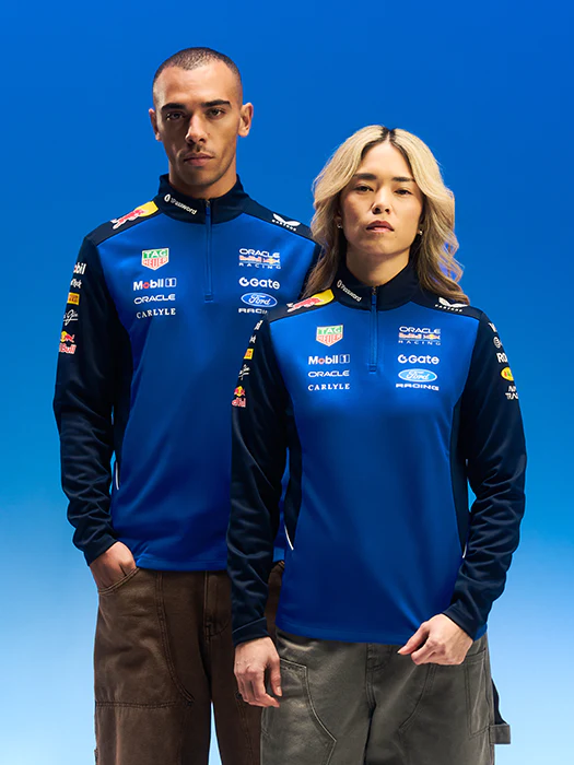 Oracle Red Bull Racing Replica Half-Zip Sweatshirt