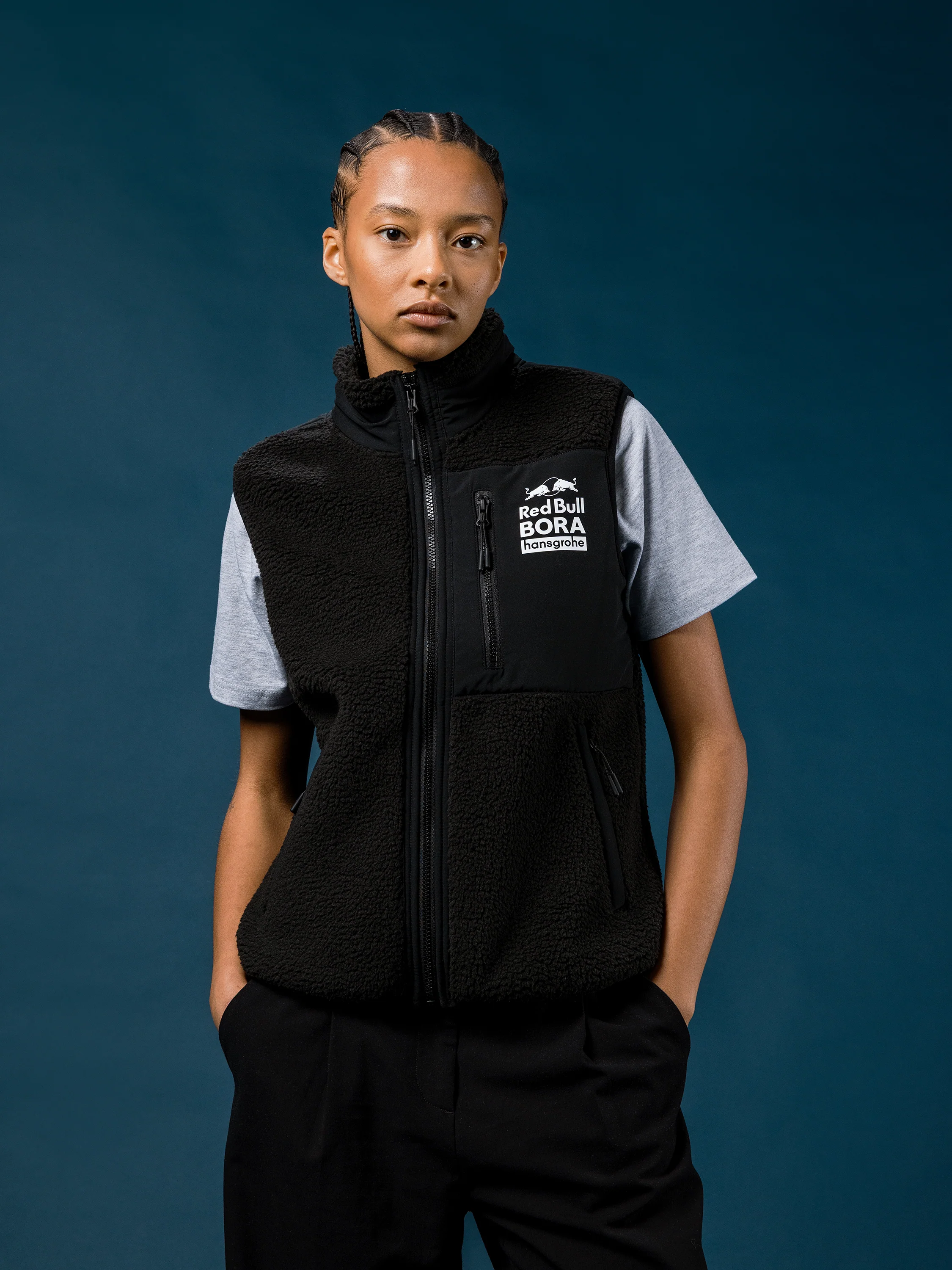 Red Bull BORA hansgrohe Essential Mono Fleece Vest