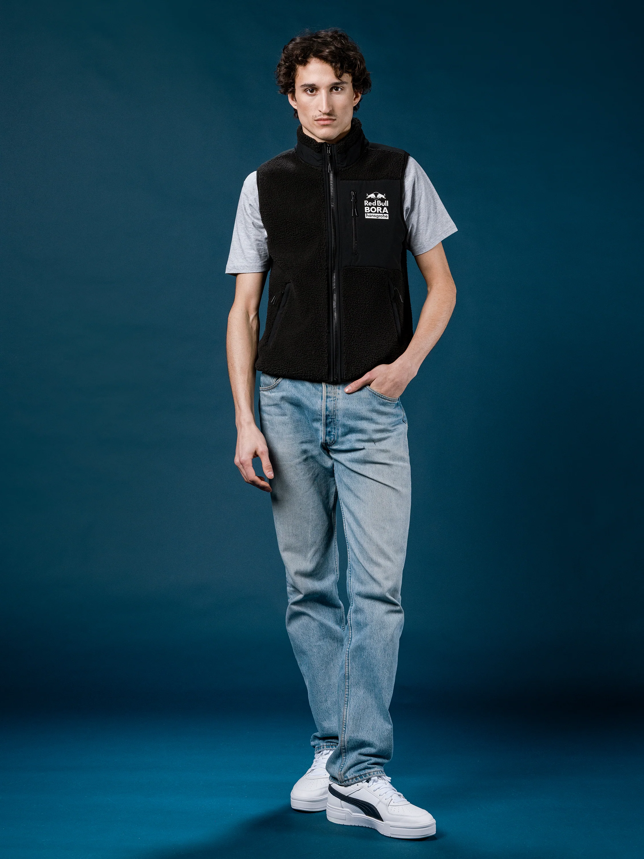 Red Bull BORA hansgrohe Essential Mono Fleece Vest