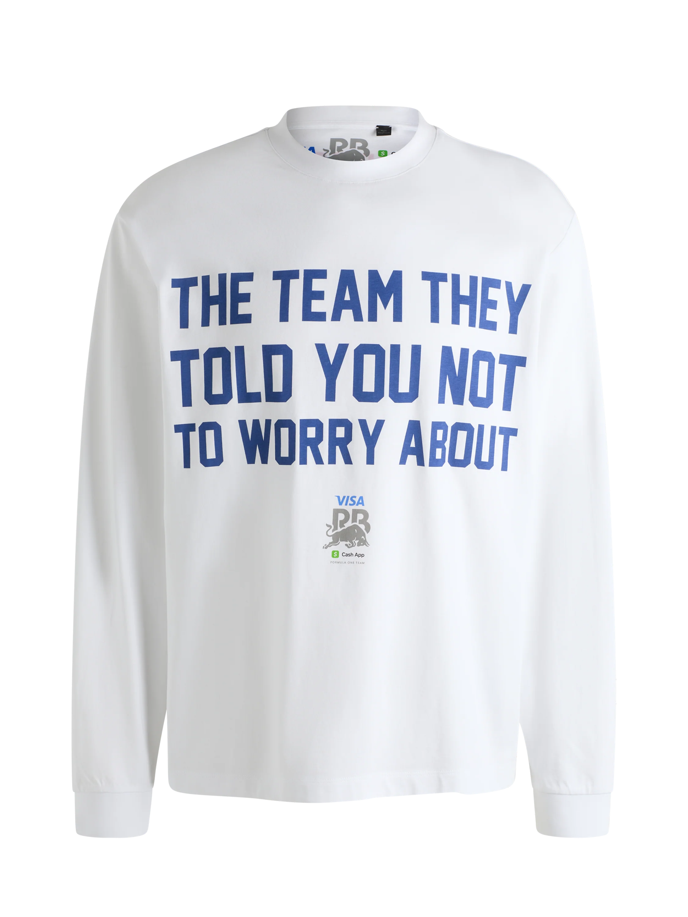 Visa Cash App Racing Bulls Tagline Longsleeve Shirt