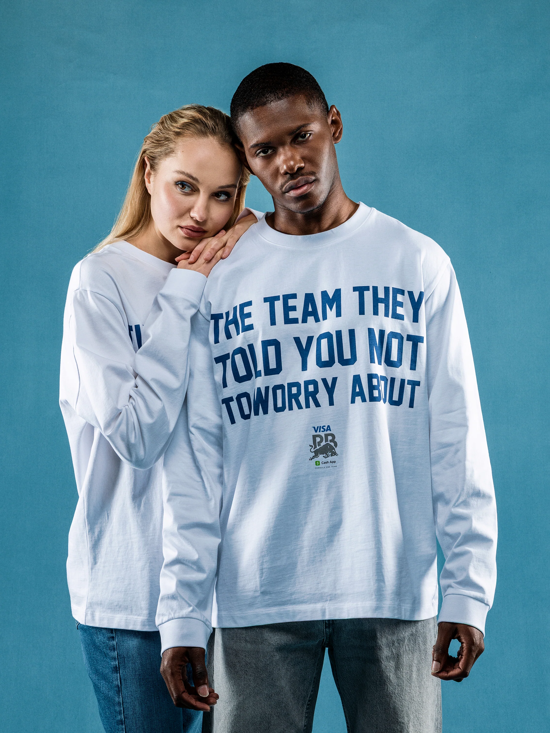 Visa Cash App Racing Bulls Tagline Longsleeve Shirt
