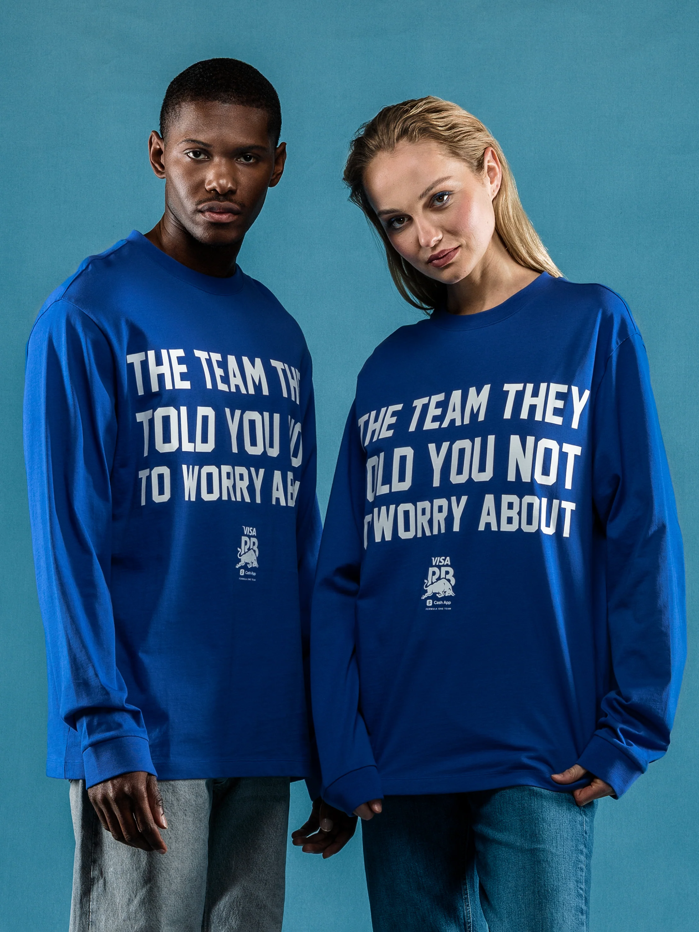 Visa Cash App Racing Bulls Tagline Longsleeve Shirt