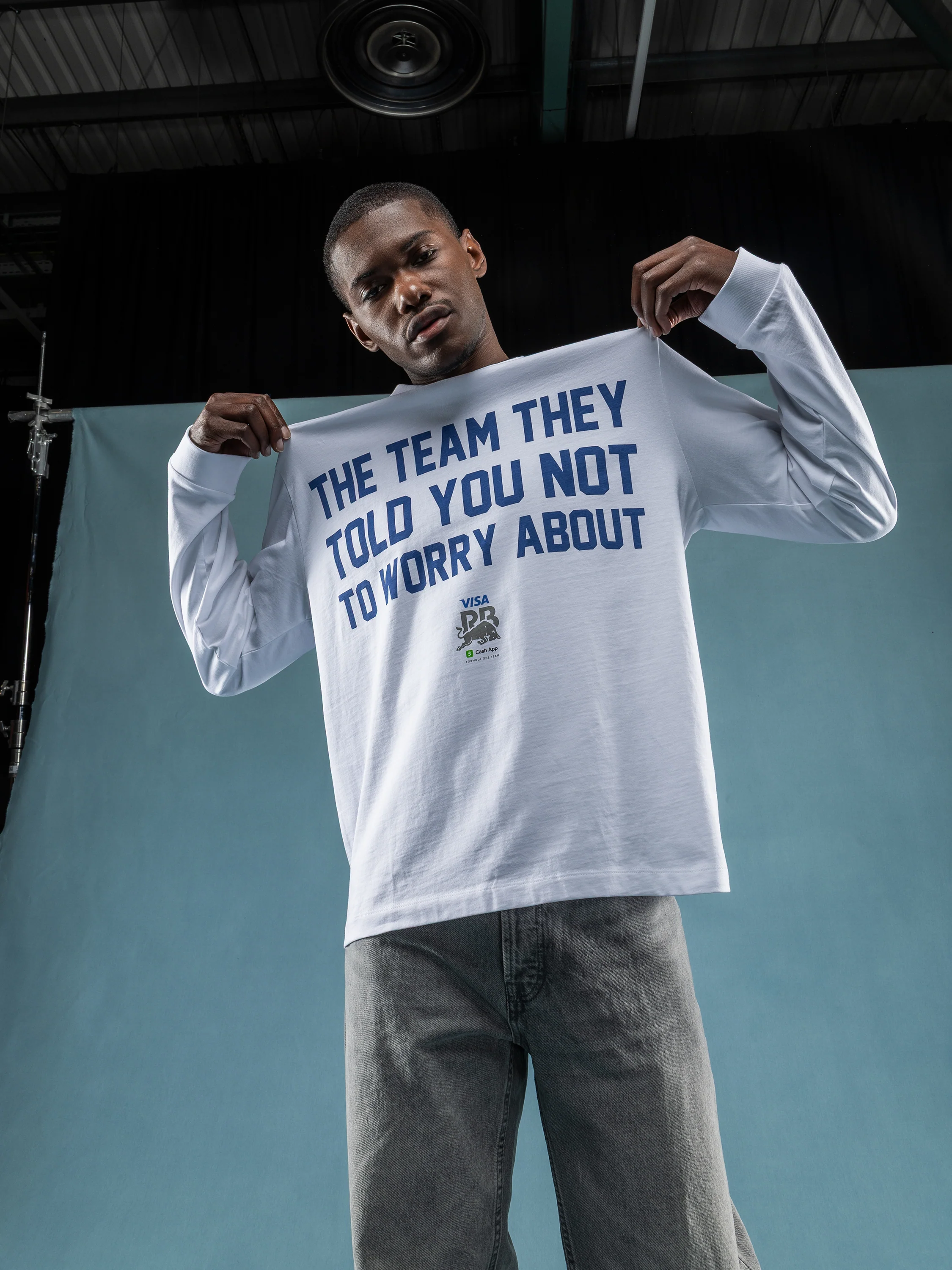 Visa Cash App Racing Bulls Tagline Longsleeve Shirt