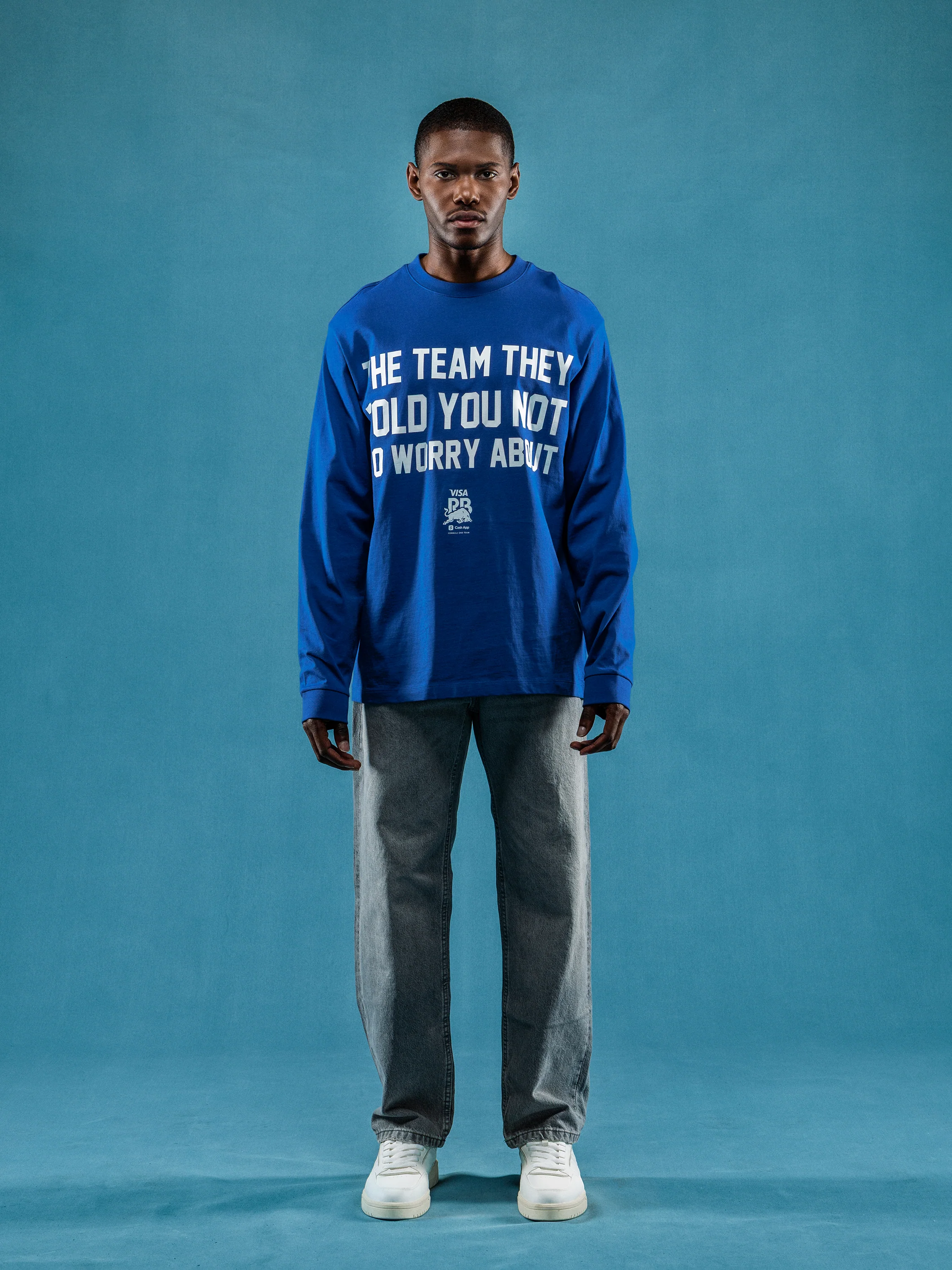 Visa Cash App Racing Bulls Tagline Longsleeve Shirt