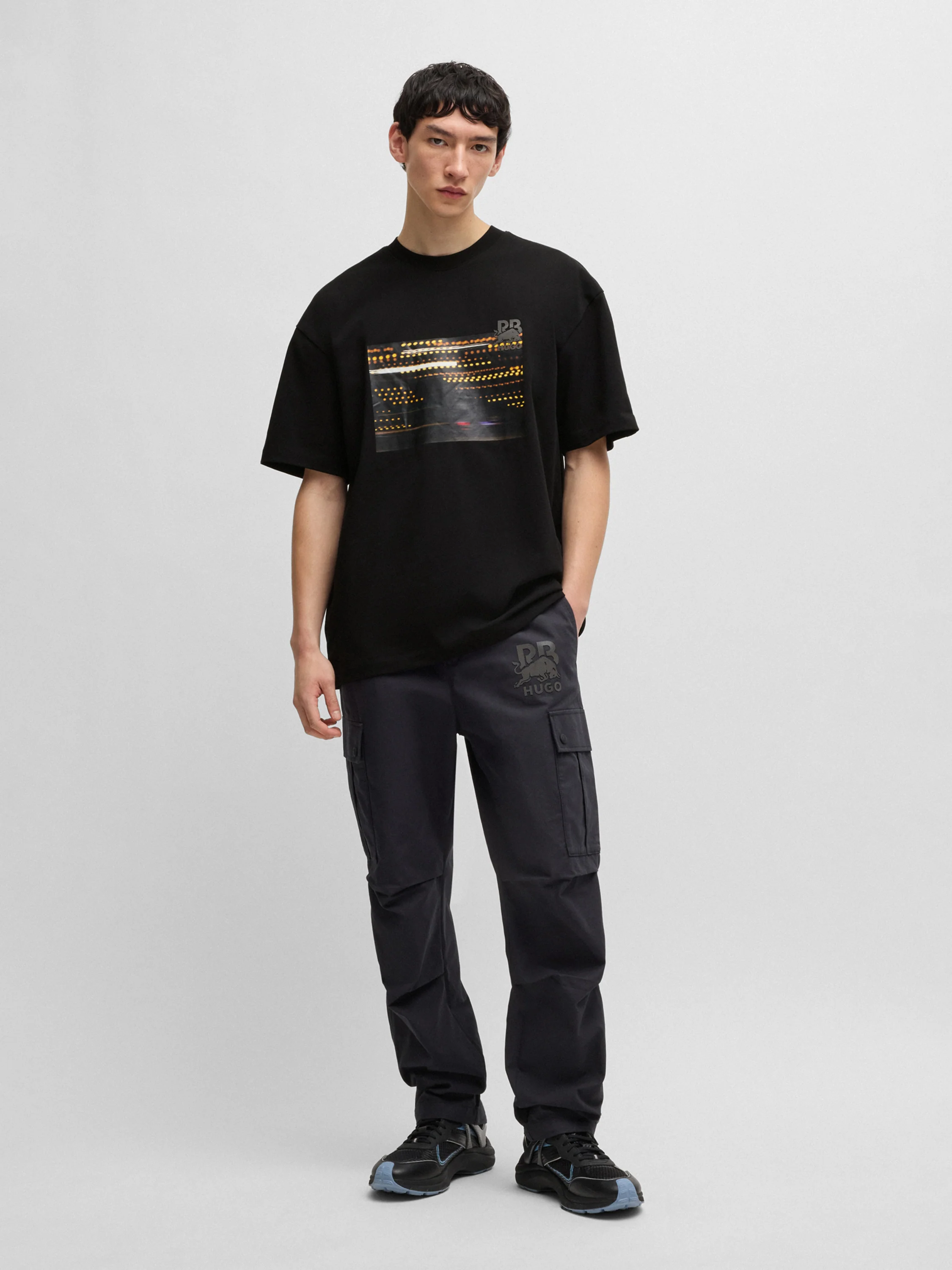 Visa Cash App Racing Bulls Racing Print T-Shirt