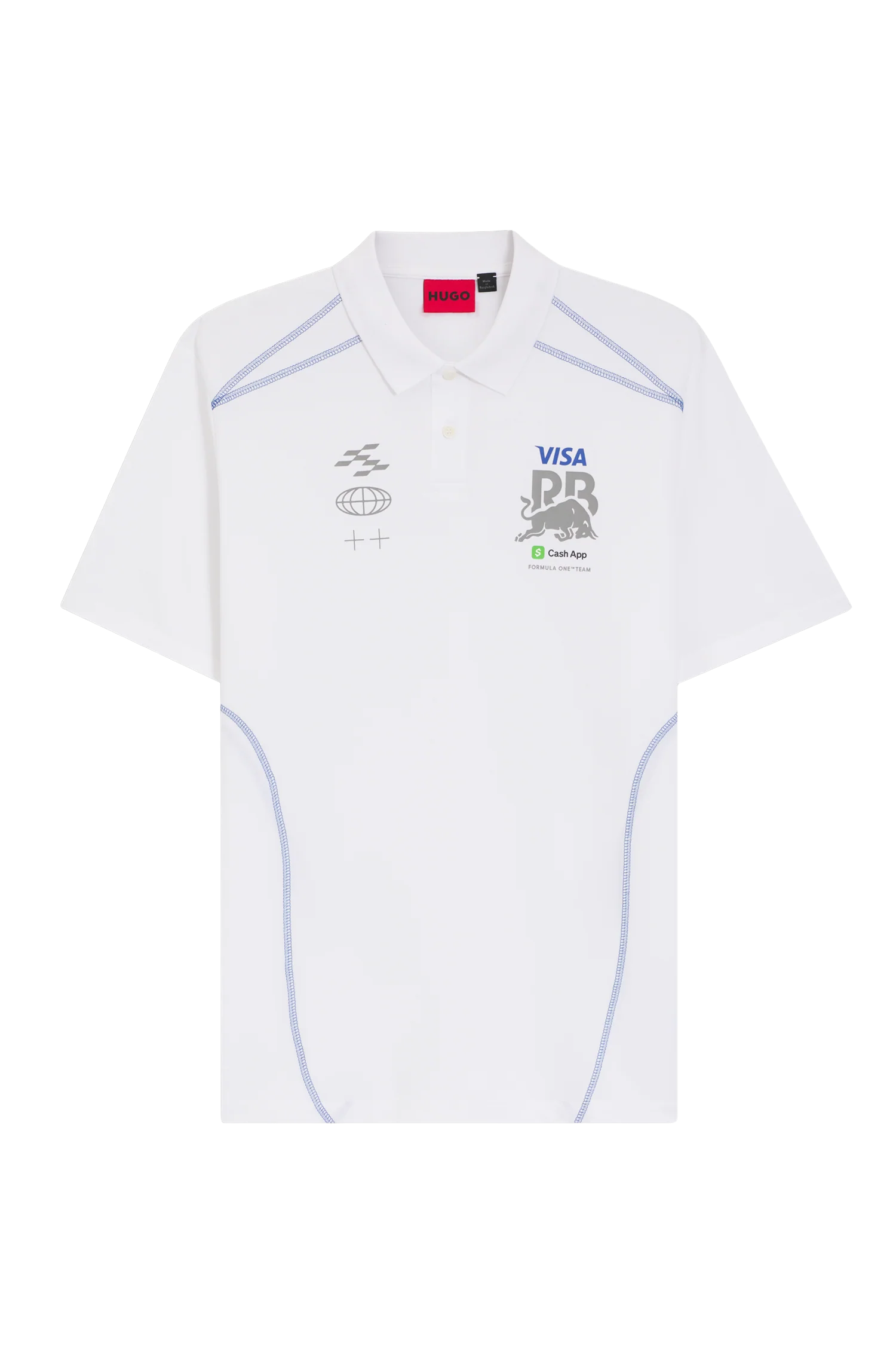 Visa Cash App Racing Bulls Logo Polo