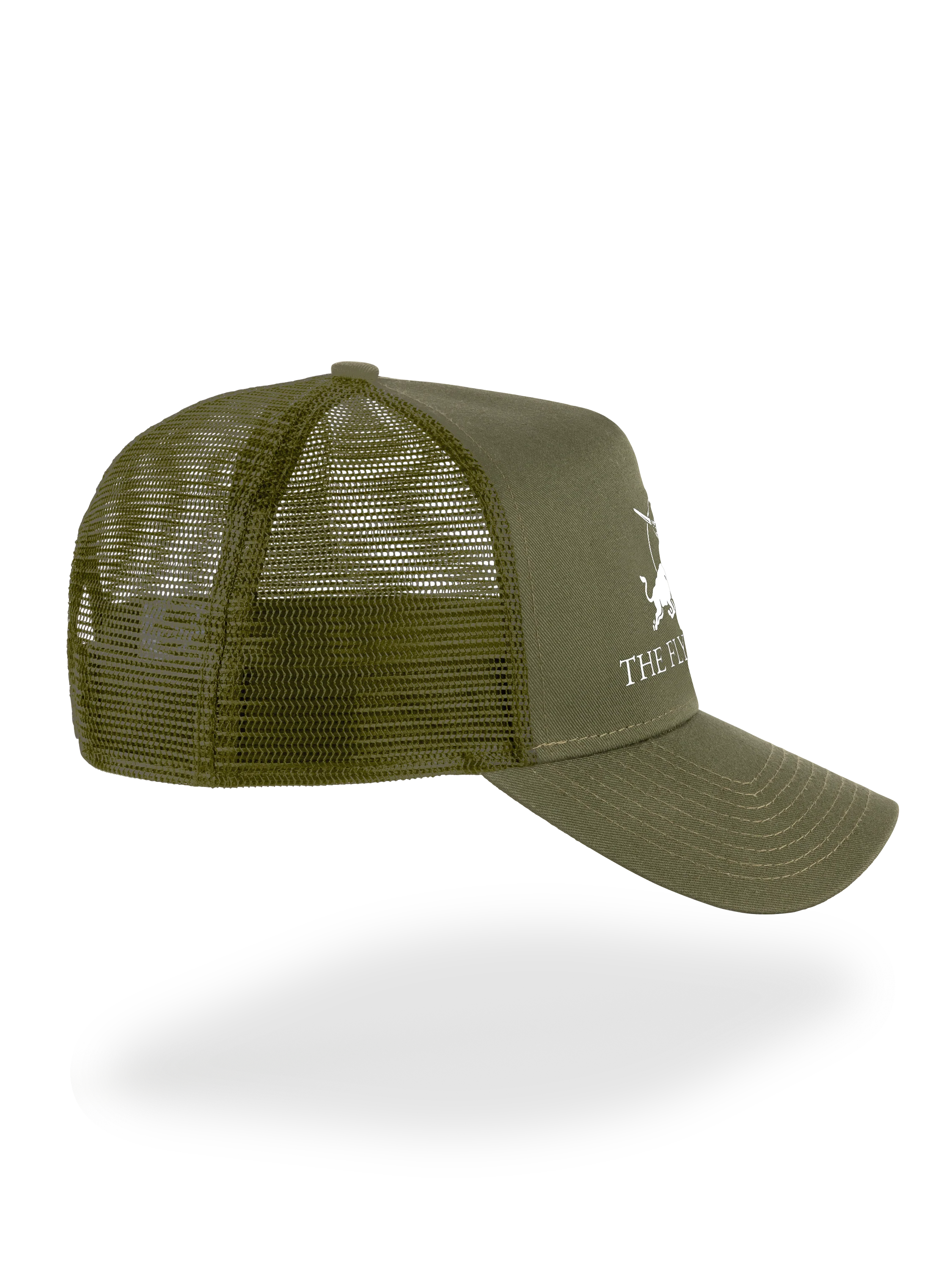 The Flying Bulls New Era Olive Trucker Hat