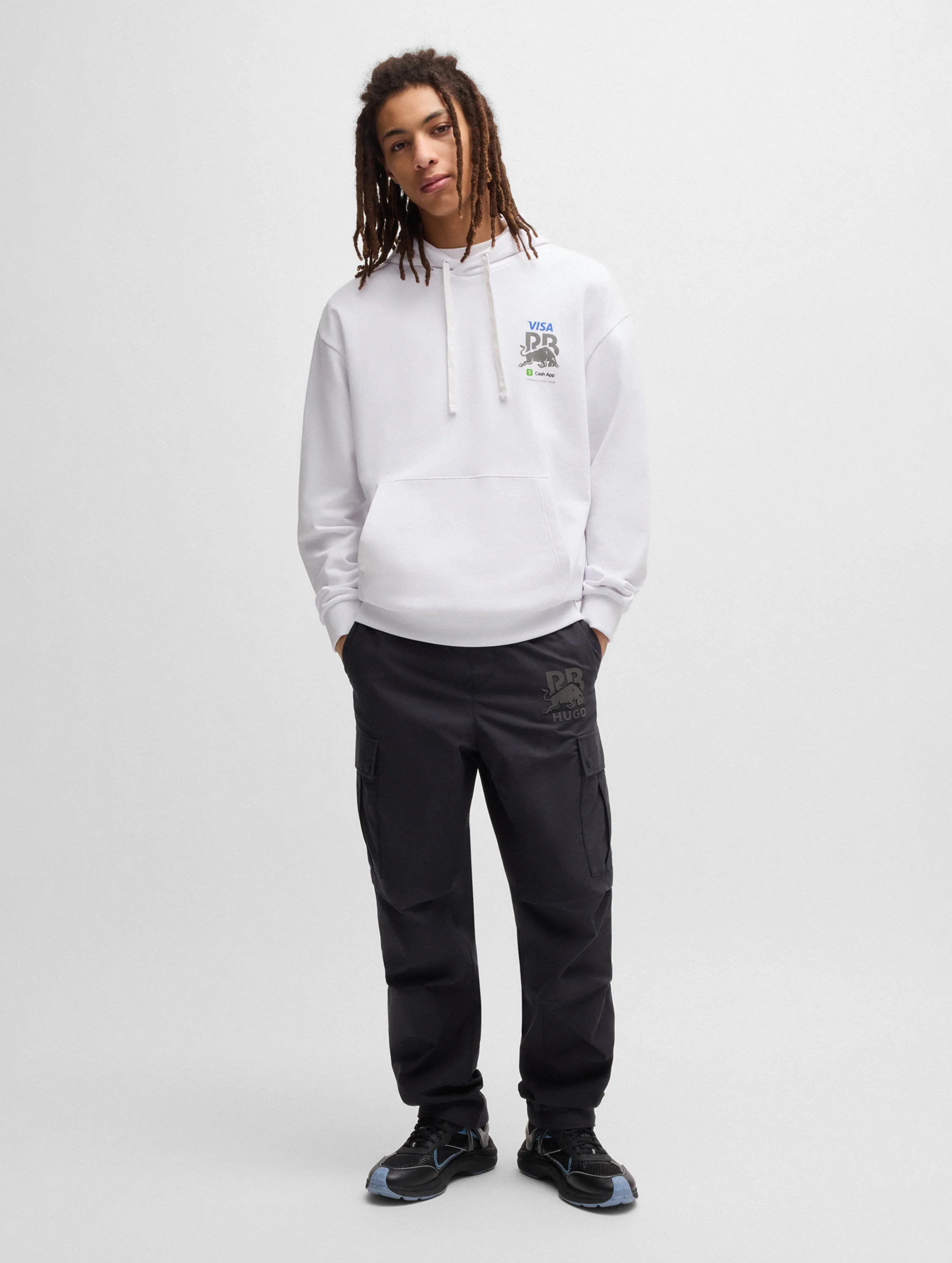 Visa Cash App Racing Bulls Blur Hoodie