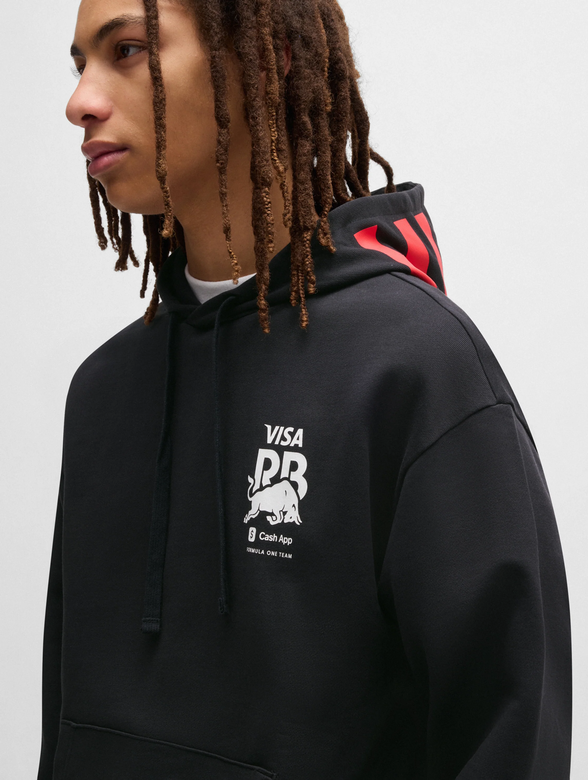 Visa Cash App Racing Bulls Blur Hoodie