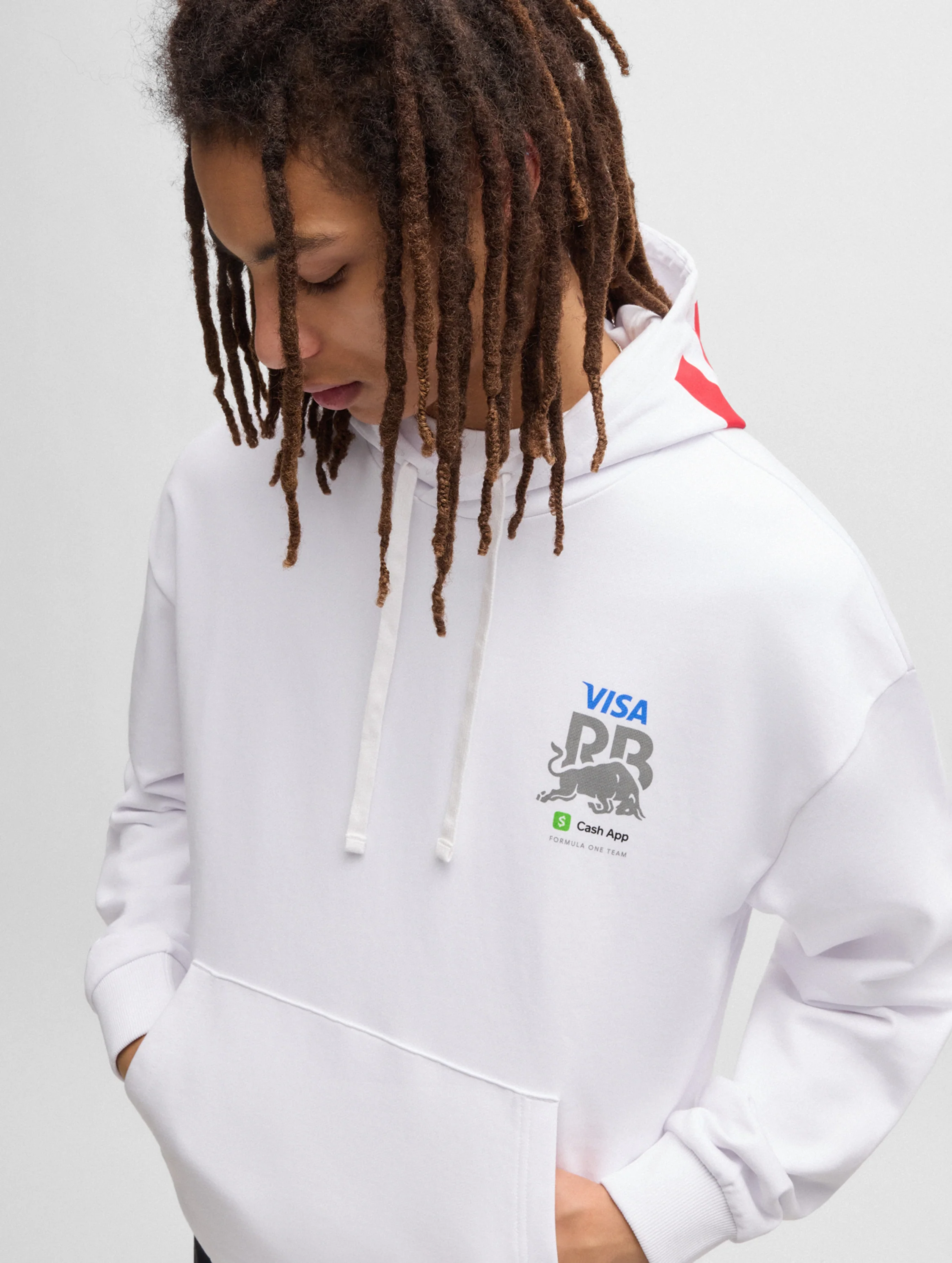 Visa Cash App Racing Bulls Blur Hoodie
