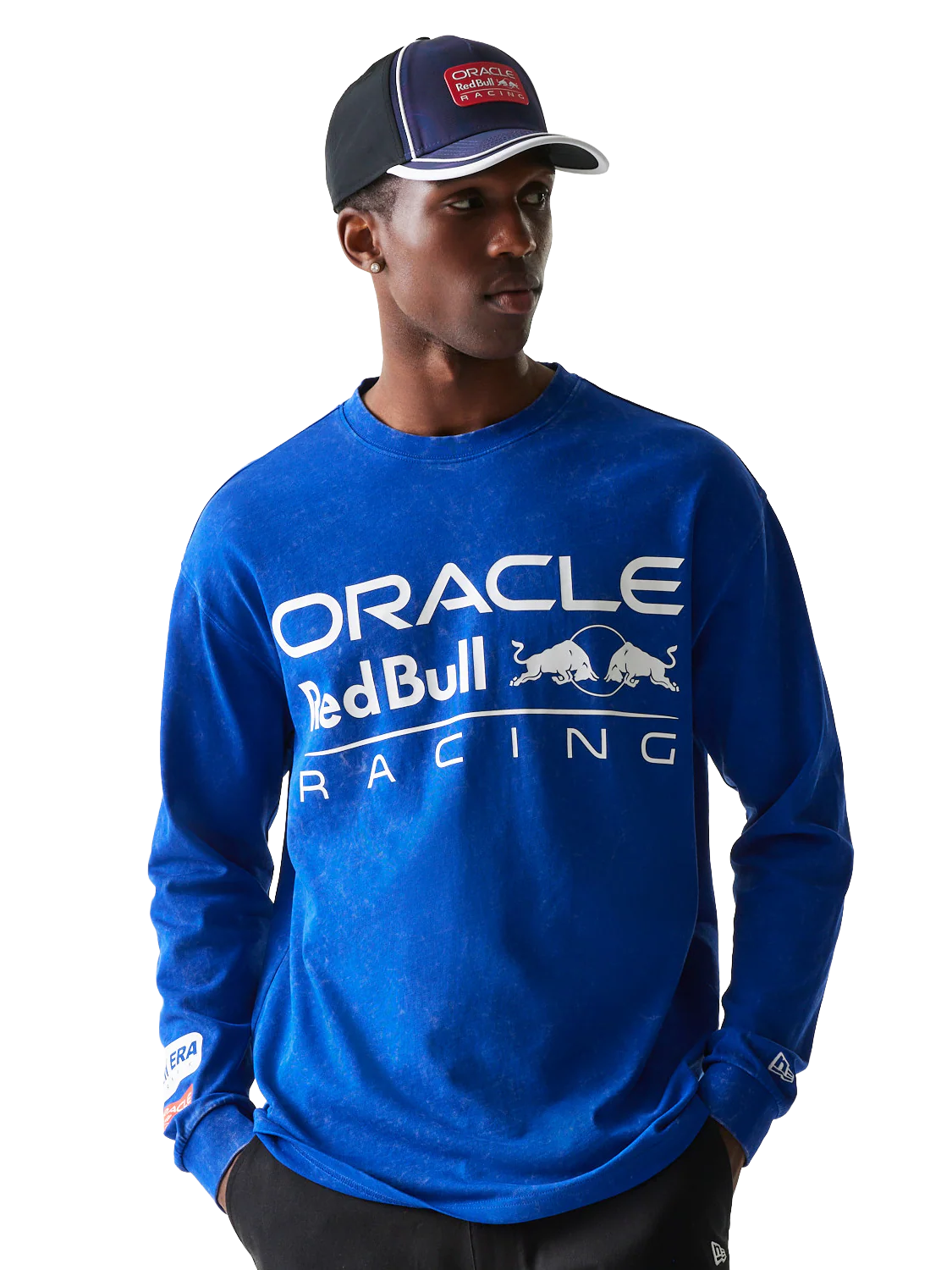 Oracle Red Bull Racing New Era Logo Long-Sleeve T-Shirt
