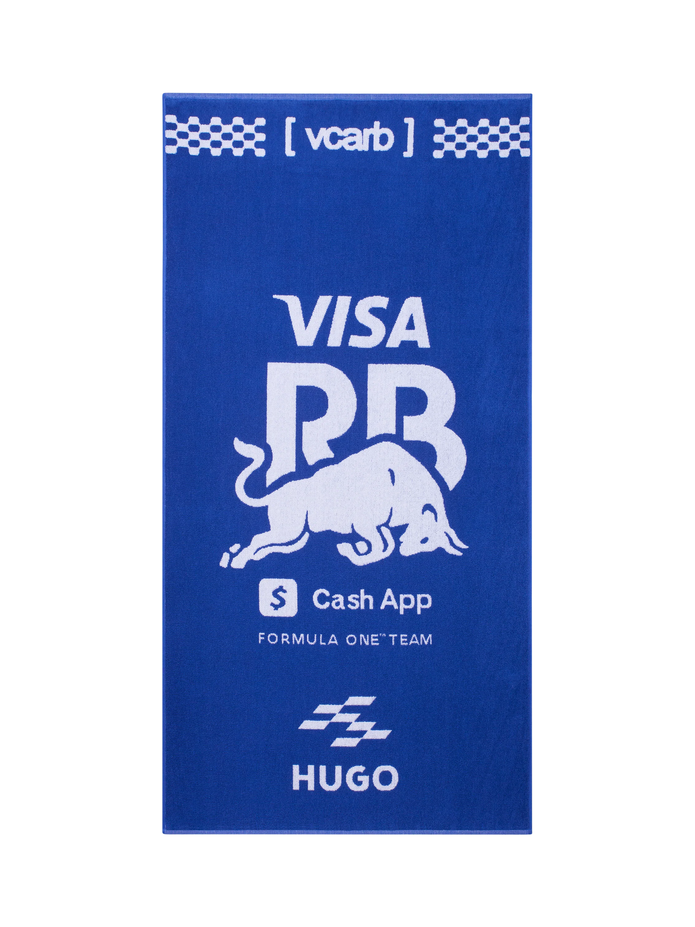 Visa Cash App Racing Bulls Logo Towel
